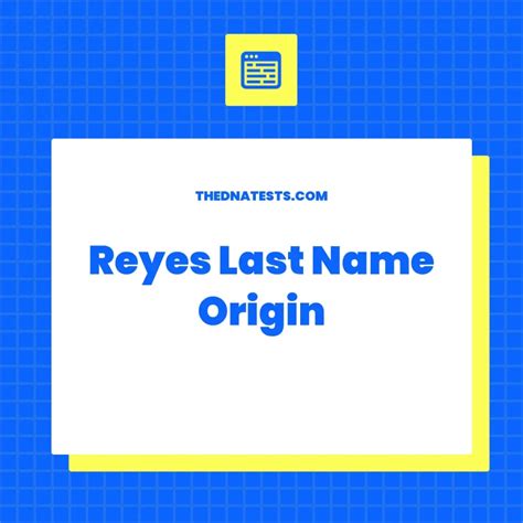 reyes last name ethnicity|annie reyes name origin.